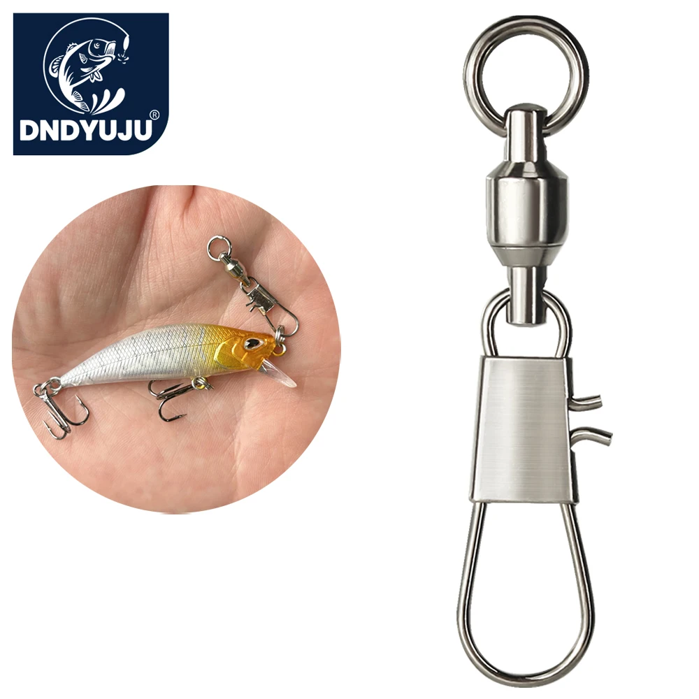 Fishing Equipment Cheap - DNDYUJU 50개입 낚시 스위블 볼 베어링