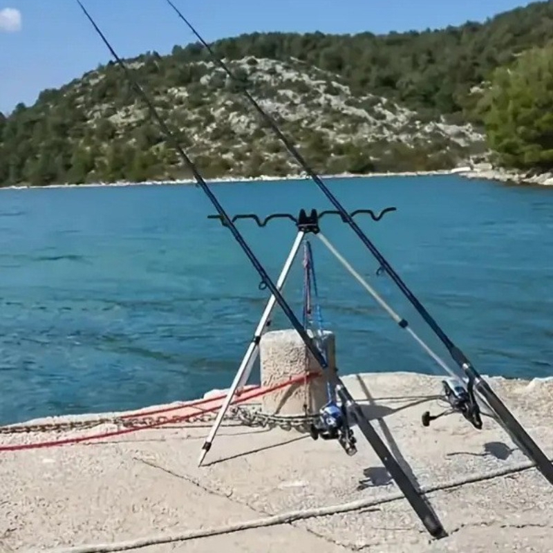 1 세트 낚시용 텔레스코픽 포지셔닝 알루미늄 합금 삼각 - Telescopic Fishing Rod 리뷰 및 가격