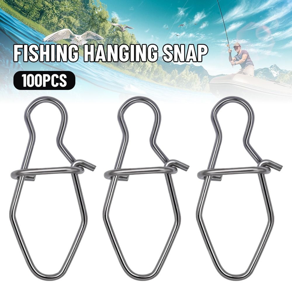 멋진 스냅 낚시 배럴 회전 안전 스냅 후크, 낚시 바늘 - Fishing Equipment Box 리뷰 및 가격