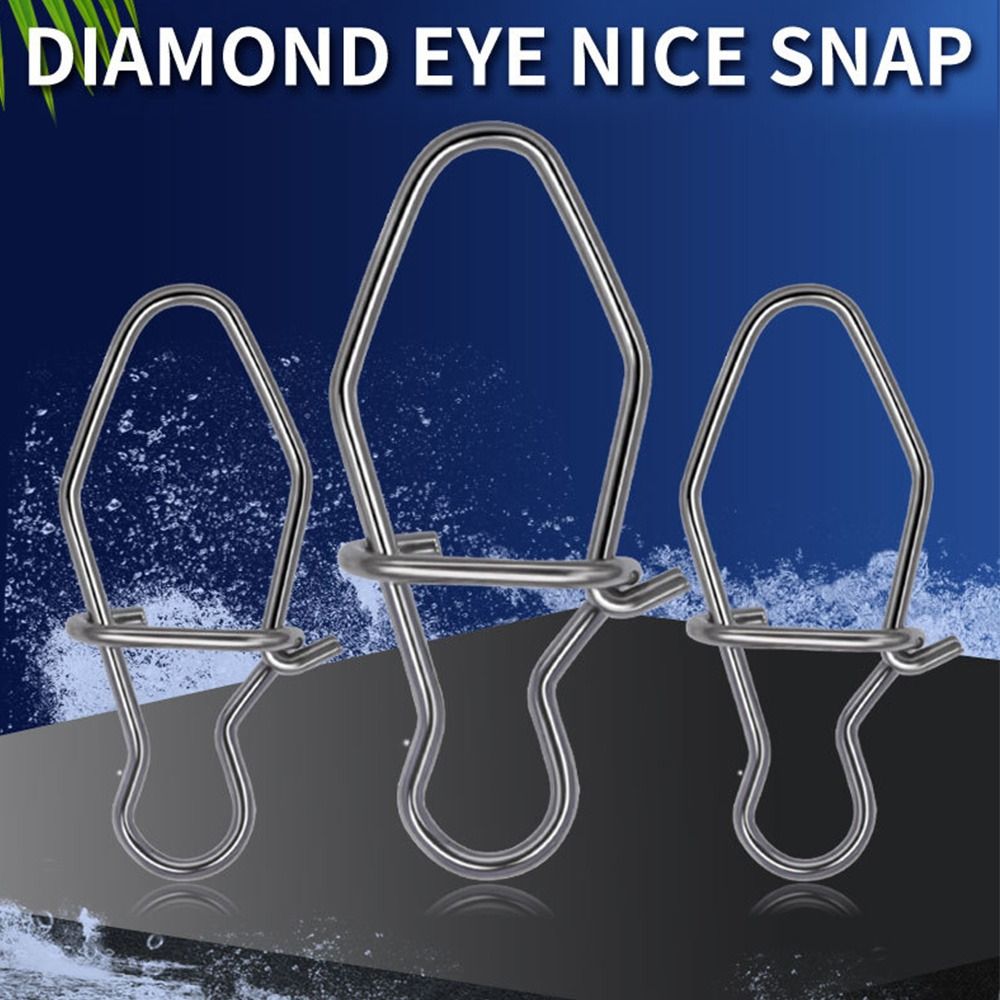 멋진 스냅 낚시 배럴 회전 안전 스냅 후크, 낚시 바늘 - Fishing Equipment Box 리뷰 및 가격