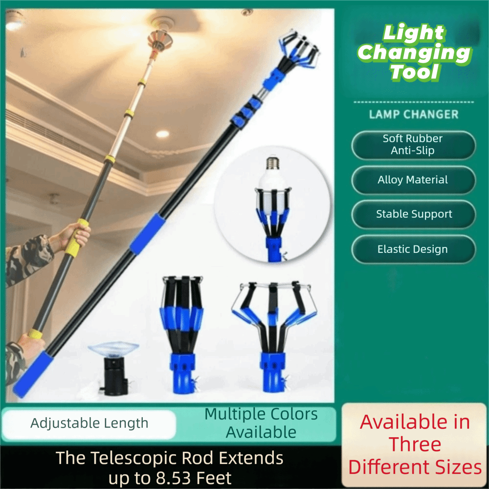 전문 전구 교체기 알루미늄 합금 텔레스코픽 막대 연장봉 - Telescopic Fishing Rod 리뷰 및 가격