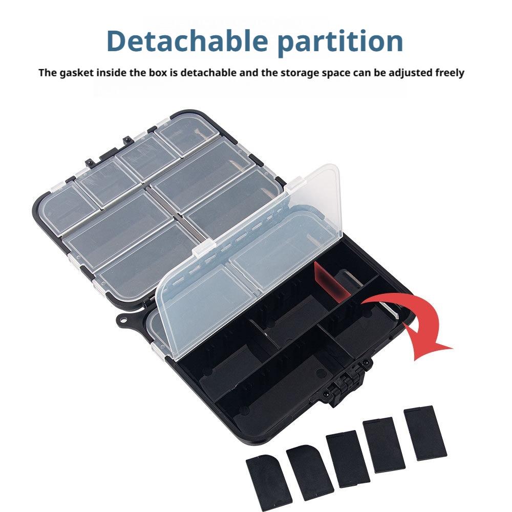 루어 보관 상자 낚시 도구 미끼 보관 상자, 휴대용 양 - Fishing Equipment Box 리뷰 및 가격
