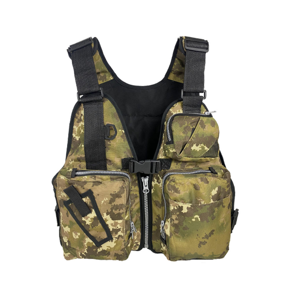 여러 개의 포켓이 있는 야외 낚시 조끼 호루라기가 있는 - Fishing Equipment In 리뷰 및 가격