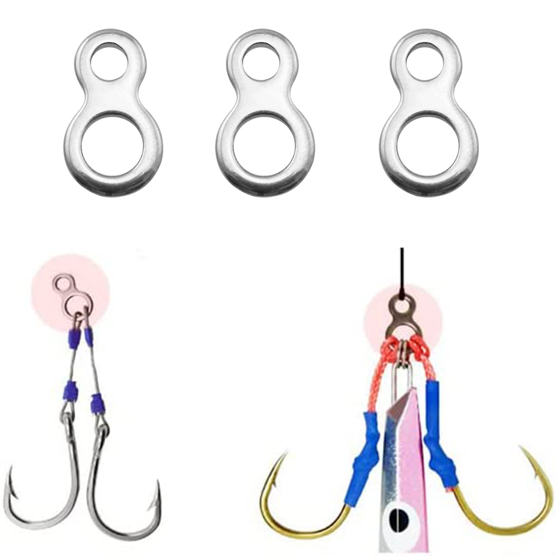 스테인레스 스틸 낚시 솔리드 링 바다 낚시 루어 커넥터 - Fishing Equipment Cheap 리뷰 및 가격