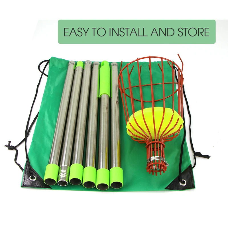 정원 농장 스테인리스 스틸 텔레스코픽 막대 과일 따기  - Telescopic Fishing Rod 리뷰 및 가격