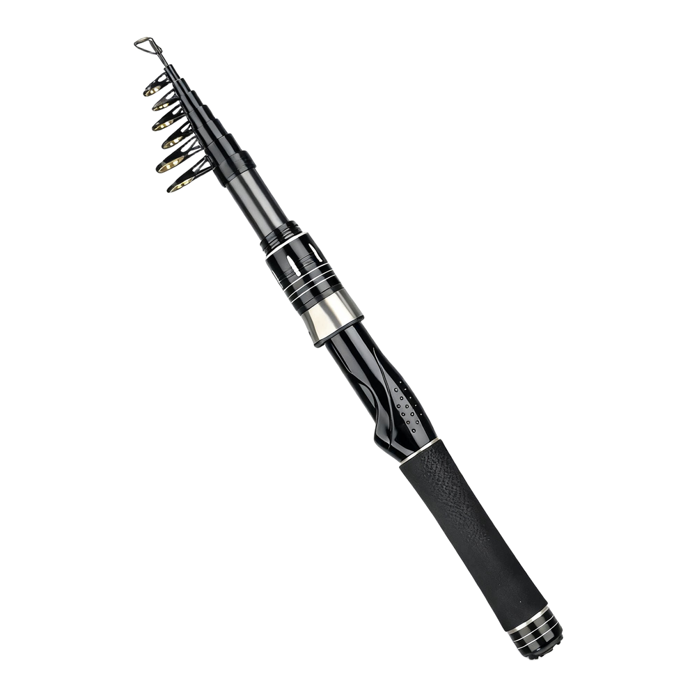 초경량 텔레스코픽 카본 낚싯대, 세라믹 가이드 링 포함 - Telescopic Fishing Rod 리뷰 및 가격