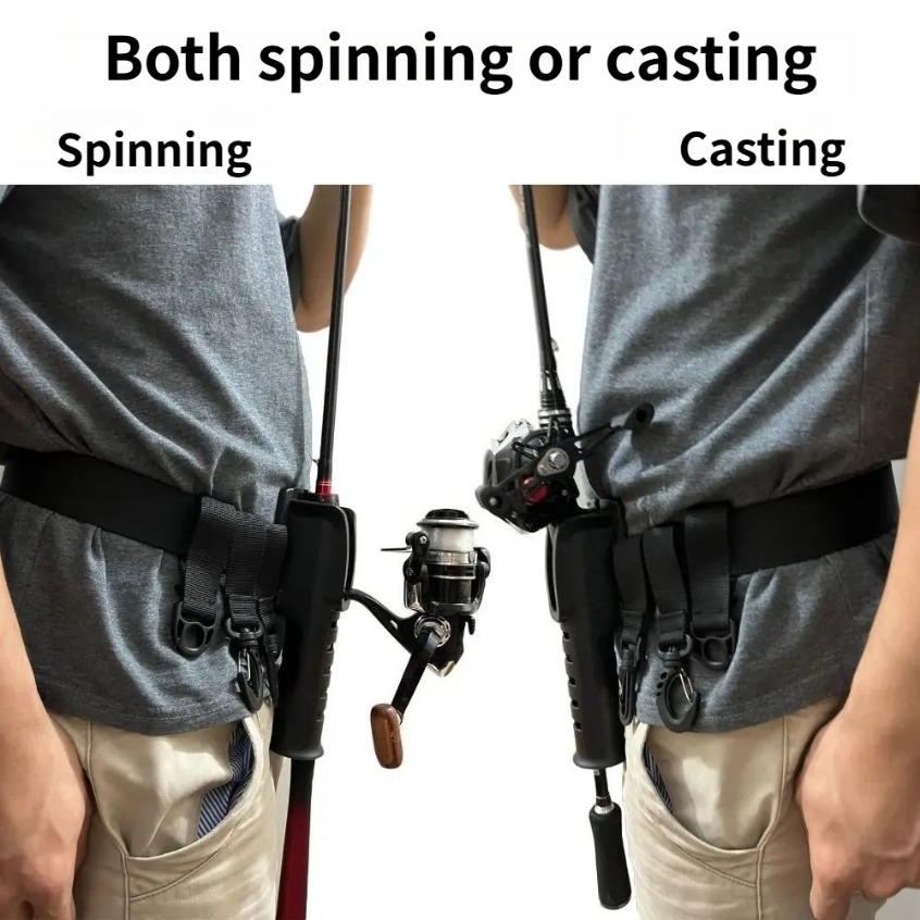 1개 조절 가능한 낚시용 허리벨트 낚싯대 홀더, 가볍고 - Fishing Equipment Cheap 리뷰 및 가격