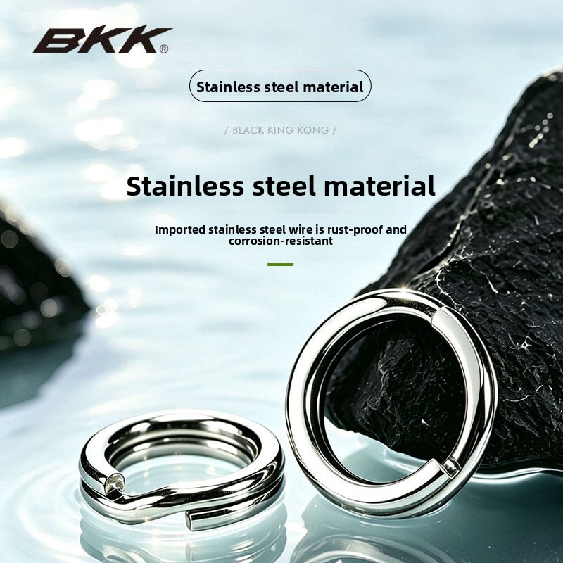BKK 헤비 듀티 스플릿 링 스테인리스 스틸 낚시 스플 - Fishing Equipment Cheap 리뷰 및 가격