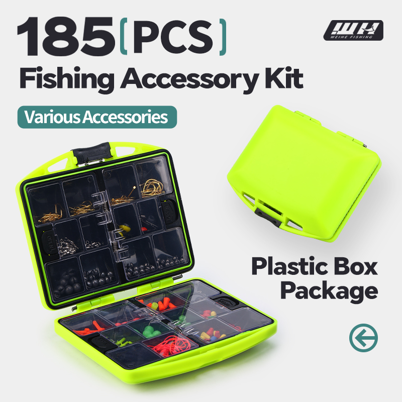 WEIHE 185종 낚시용품 세트 박스 페스카 페체 낚 - Fishing Equipment Organizer 리뷰 및 가격