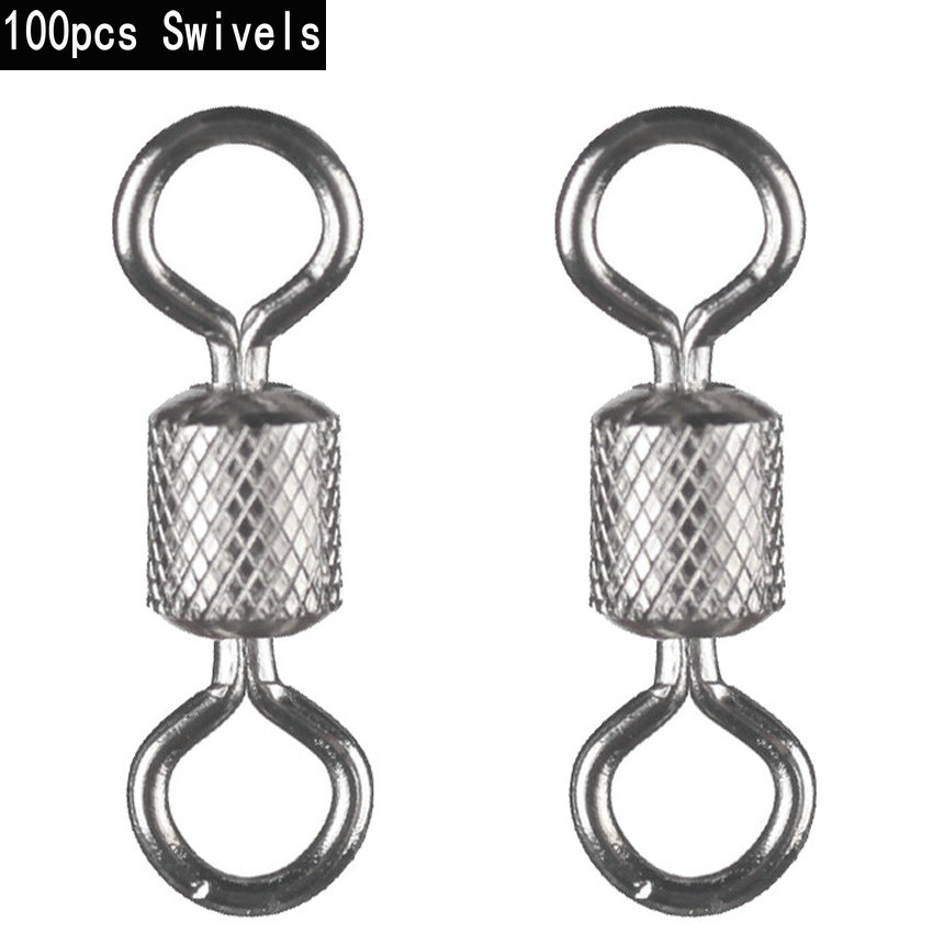 낚시 회전 볼 베어링 회전 커넥터 100 개, 안전 스 - Fishing Equipment Cheap 리뷰 및 가격