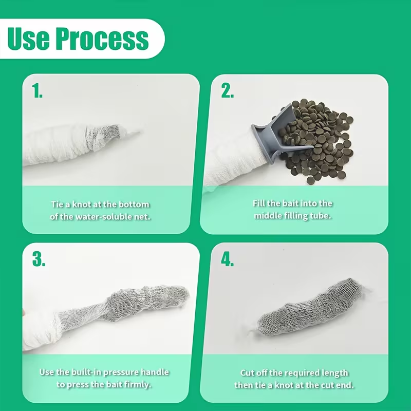 1개입 PVC 수용성 낚시 그물 (장거리 미끼 투척용) - Fishing Equipment Net 리뷰 및 가격