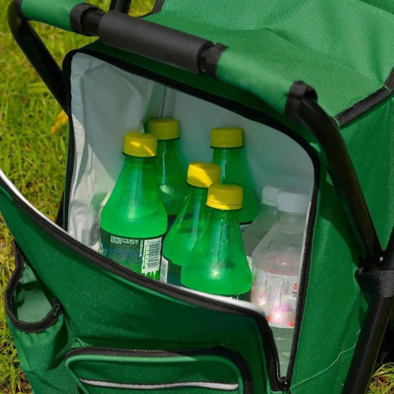 2 in 1 접이식 낚시 의자 가방 낚시 배낭 의자 의 - Fishing Equipment Organizer 리뷰 및 가격
