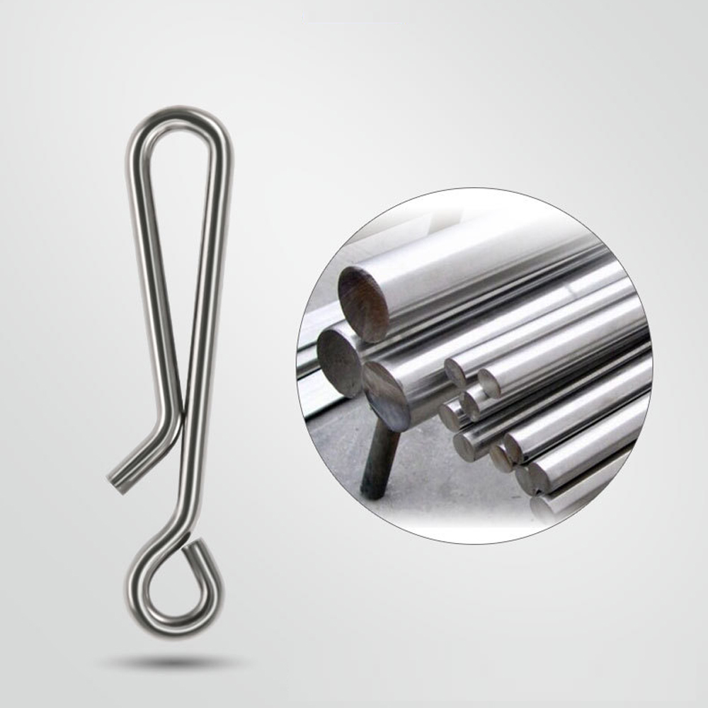 DNDYUJU 50개 스테인리스 스틸 낚시 루어 스냅  - Fishing Equipment Cheap 리뷰 및 가격