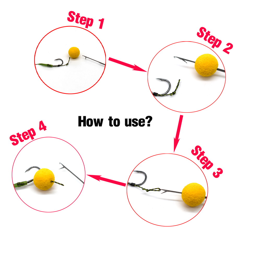 MNFT 잉어 낚시 도구 미끼 후크 바늘 도구, 팝업  - Fishing Equipment Cheap 리뷰 및 가격