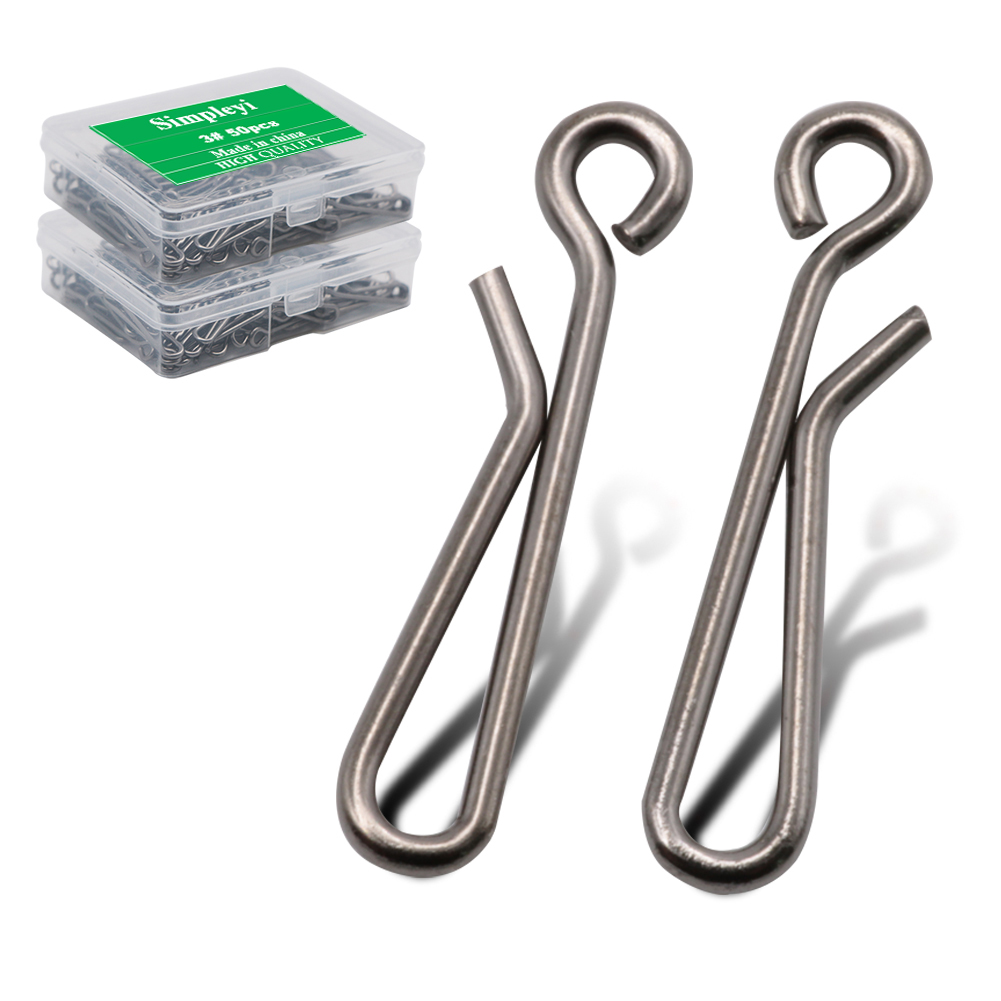 50 개/상자 낚시 미끼 태클 잠금 롤링 회전 핀 솔리 - Fishing Equipment Box 리뷰 및 가격