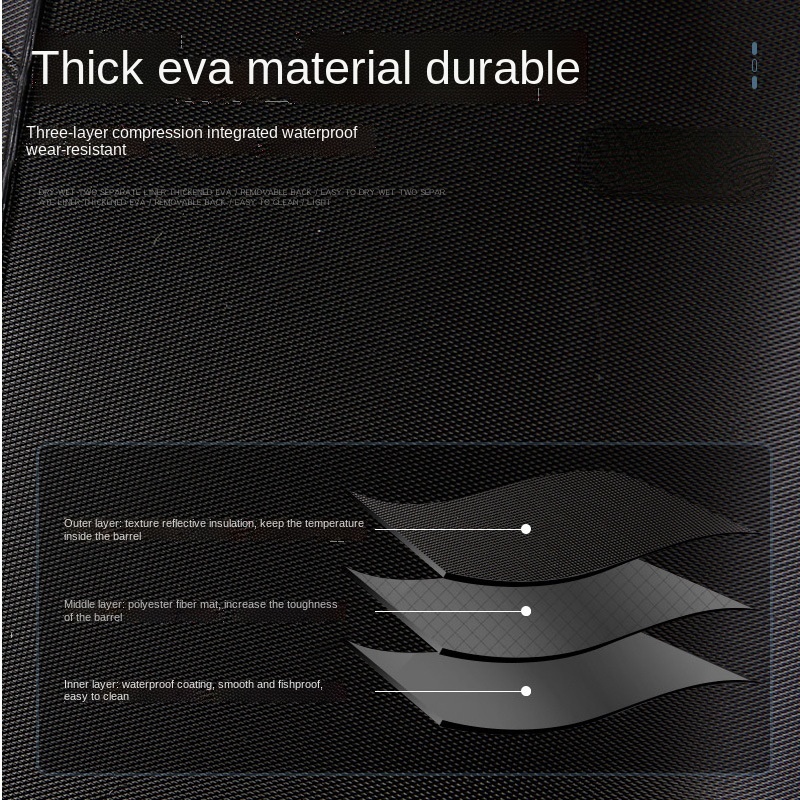 44/50cm 낚시 양동이 낚시 태클 가방 접는 EVA - Fishing Equipment Box 리뷰 및 가격