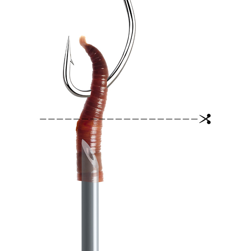 WEIHE 5개입 지렁이 에어 니들 미끼 실꿰기 20c - Fishing Equipment Cheap 리뷰 및 가격
