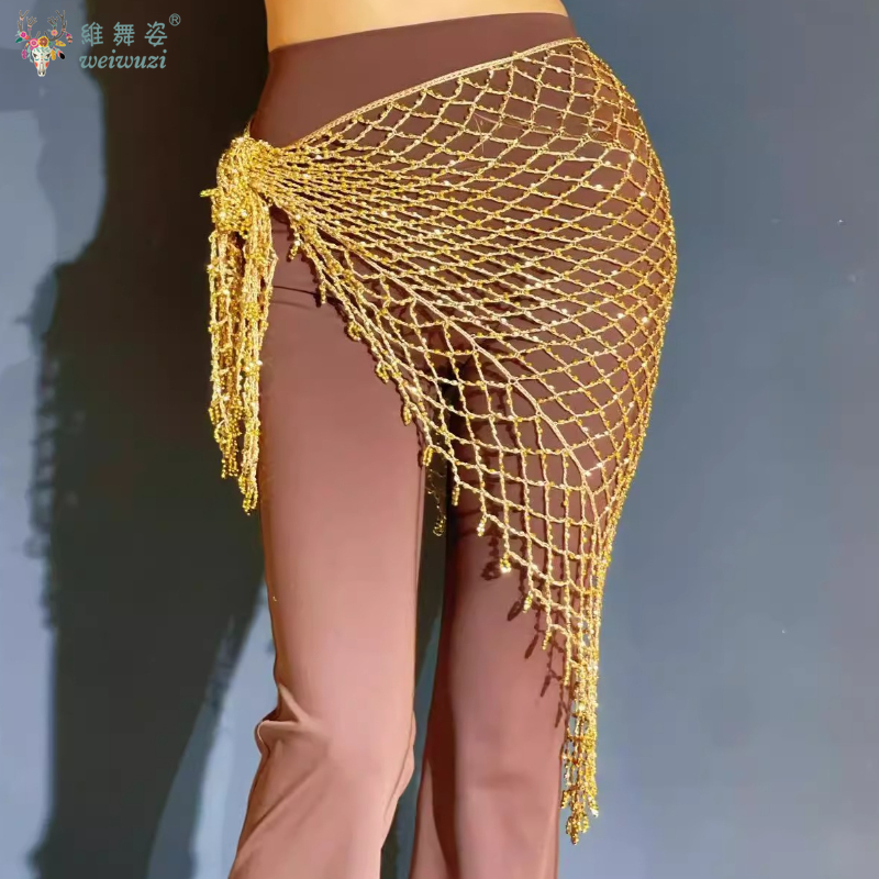 새로운 밸리 댄스 엉덩이 스카프 스팽글 낚시 그물 삼각 - Fishing Equipment Net 리뷰 및 가격