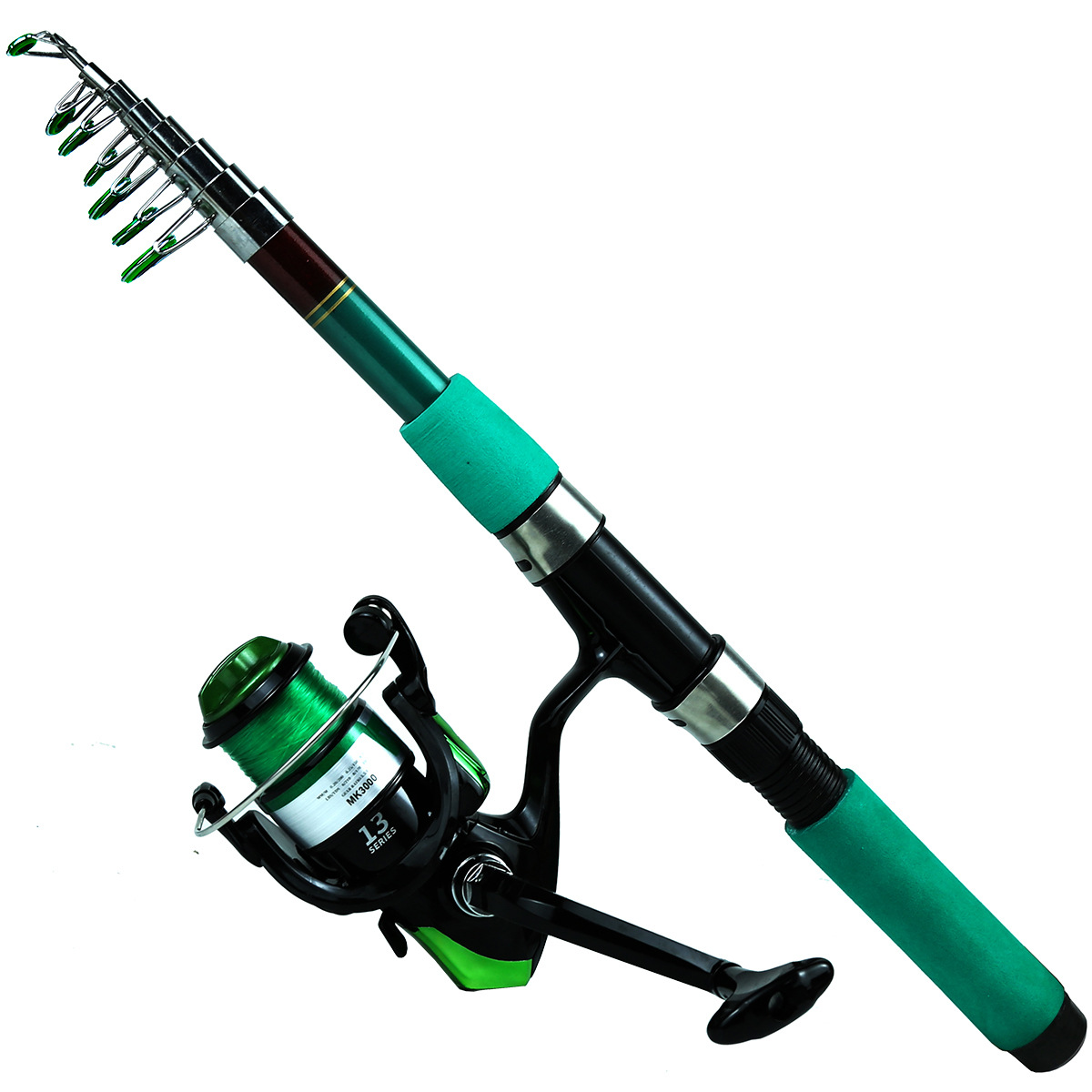 휴대용 초경량 잉어 텔레스코픽 스피닝 낚싯대 릴 콤보  - Telescopic Fishing Rod 리뷰 및 가격