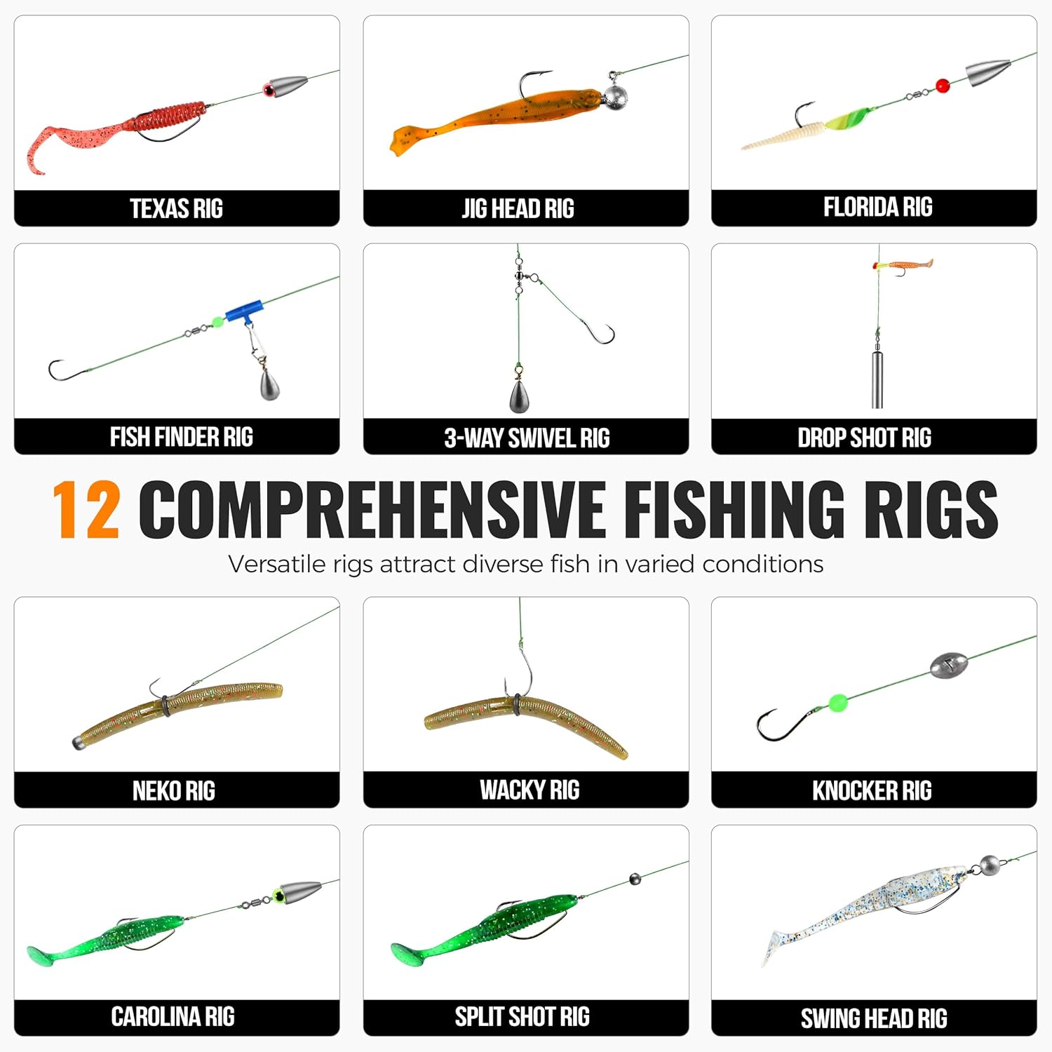 187종 낚시용품 세트, 낚시 도구 상자(장비 포함), - Fishing Equipment Organizer 리뷰 및 가격